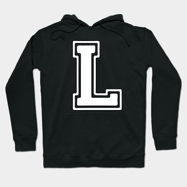 Letter L Hoodie by Xtian Dela ✅